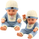 Пупс Lean Toys у піжамі з шапочкою Blue 30 см(5905991055815) - зображення 3