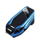 FM модулятор X8 Plus Bluetooth MicroSD USB AUX трансмиттер 70×45×75 мм Синий - изображение 4