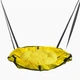 Гойдалка-гамак No Brand HMK GL0895 105х105х8 см Жовтий (178295) - зображення 1