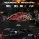Геймерська бездротова (Bluetooth + 2,4G) миша з карбону Attack Shark R5 Ultra, PixArt PAW3950MAX, 8K, 42000DPI, Red/Червона (R5-3950UR) - изображение 5