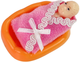 Zestaw lalek Lean Toys Mama w ciąży 30 cm + Córka 10 cm + Akcesoria (5905679072516) - obraz 6