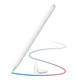 Активный магнитный стилус для iPad Bluetooth беспроводная зарядка 3 наконечника White (799173) - изображение 3