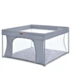 Дитячий манеж SWIFT 4 ME 1196 Gray 127х127х74,5 см - изображение 1
