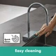 Смеситель кухонный Hansgrohe Aquno Select M81 73837000 с выдвижным изливом - изображение 4