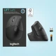 Logitech Lift Left Vertical Ergonomic Wireless/Bluetooth Graphite (910-006474) - зображення 3