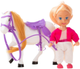 Mini laleczka Lean Toys z akcesoriami 12 cm (5905991058830) - obraz 3