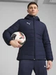 Куртка демисезонная с капюшоном для футбола мужская Puma Teamadditions 65979506 S Navy-Silver (4067984092403) - изображение 1