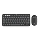 Комплект (клавиатура + мышь) Logitech Pebble 2 Combo Graphite (920-012239) - изображение 1