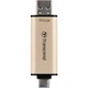 Флешка Transcend JetFlash 930C 512GB USB 3.2 / Type-C Gold-Black (TS512GJF930C) - изображение 2
