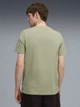 Футболка хлопковая длинная мужская Puma Essentials Foundation 68253382 S Lux Army с принтом (4069157692274) - изображение 2