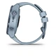 Спортивные часы Garmin Descent Mk2S Mineral Blue with Sea Foam Silicone Band (010-02403-07) - изображение 8