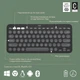 Комплект (клавиатура + мышь) Logitech Pebble 2 Combo for Mac Graphite (920-012244) - изображение 5