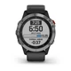 Смарт-часы Garmin Fenix 6 Solar Silver with black band (010-02410-00) - изображение 6