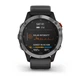 Смарт-часы Garmin Fenix 6 Solar Silver with black band (010-02410-00) - изображение 8