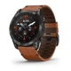 Смарт-часы Garmin Epix Pro Gen 2 Sapphire 51mm Carbon G. DLC Tit. with Chestnut L. Band (010-02804-30) - изображение 1