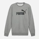 Свитшот на флисе мужской Puma Essentials Foundation 68255803 XL Medium Gray Heather с принтом (4067983639296) - изображение 4