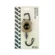 Брелок-ретрактор з карабіном і тросом, хакі (Scissors Retractor khaki). - зображення 1