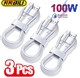 Комплект 3 штуки Кабель швидка зарядка 6A 100 Вт USB + Type-C для зарядки Phone Samsung Xiaomi Oppo Android 1м Плетений Шнур White - зображення 3