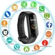Фитнес браслет smart band m3 спортивный трекер шагомер пульсометр смарт часы Черный - изображение 6