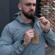 Тактична вітрівка Yinren з манжетами на резинках сіра розмір XL - зображення 6