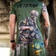 Тактичний комплект Sabotage Triod Футболка + Шорти зелений розмір M - зображення 7