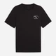 Футболка хлопковая длинная мужская Puma Class 68821901 2XL Black с принтом (4069157676885) - изображение 4