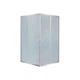 Lidz Wawel SC80x80.SAT.LOW.FR Душевая кабина квадратная, стекло Frost 4 мм + Lidz Душевой поддон KAPIELKA ST80x80х14 - изображение 3
