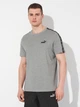 Футболка хлопковая длинная мужская Puma Ess Tape Tee 68467403 L Medium Gray Heather (4067983324307) - изображение 3