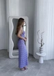 Пляжное платье Кружево ART KNIT лаванда, S-M 040535 - изображение 6