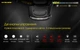 Ліхтар налобний Nitecore NU35 (Cree XP-G3 S3 + Red Led, 460 люмен, 10 режимів, 3x AAA, USB Type-C) - зображення 15