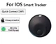 Умная мини-метка N Tag | Smart Tag для Apple Find My (Локатор) (iOS) Bluetooth Luggage Tracker | Брелок-Локатор для ключей, багажа, сумки, ценных предметов, круглая | Black - изображение 2