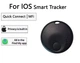 Умная мини-метка N Tag | Smart Tag для Apple Find My (Локатор) (iOS) Bluetooth Luggage Tracker | Брелок-Локатор для ключей, багажа, сумки, ценных предметов, круглая | Black - изображение 6