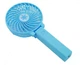 Портативний міні вентилятор ручний акумуляторний mini fan Голубий - изображение 1