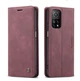 Чехол-книжка CaseMe из нубука для Xiaomi Mi 10T/Pro Бордовый - изображение 9