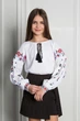 Вышиванка для девочки Mevis 5266 01 122 cм белая - изображение 2