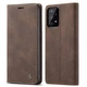 Чехол-книжка CaseMe из нубука для Samsung A33 Тёмно-коричневый - изображение 12