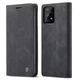 Чехол-книжка CaseMe из нубука для Samsung A33 Чёрный - изображение 9
