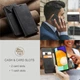 Чехол-книжка CaseMe из нубука для Samsung A53 5G Чёрный - изображение 7