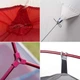 Палатка двухместная сверхлегкая с футпринтом Naturehike Cloud Up 2 Updated, 20D, серо-красная - изображение 6