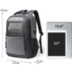 Городской рюкзак Bange BG-1921 Multi-function backpack USB порт ноутбук 15.6" Сумка для школы Черно/Серый - изображение 3
