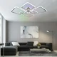 Смарт люстра OVAL RGB 120W 7S хром Esllse LED керована з пультом і додатком для смартфону APP 960x750x110мм - зображення 7