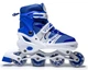 Раздвижные роликовые коньки для подростка 38-42 Superpower Blue PU - изображение 2
