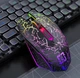 Беспроводная игровая компьютерная мышь с подсветкой и 2.4G / Bluetooth 5.2 kebidumei мышка для ноутбука / планшета / компьютера Windows / MacOS / Android, черная (110304448) - изображение 6