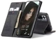 Чехол-книжка CaseMe из нубука для Xiaomi Redmi Note 10 Pro Чёрный - изображение 5