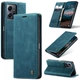 Чехол-книжка CaseMe из нубука для Xiaomi Redmi Note 12 Бирюзовый - изображение 2