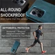 Чехол-книжка CaseMe из нубука для Xiaomi Redmi Note 12 Бирюзовый - изображение 8