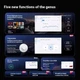 Геймерська бездротова (Bluetooth + 2,4G) гарнітура MCHOSE X9, 7.1 RGB, PC/PS4/PS5/Switch/Xbox White/Білий (MC-X9-1) - изображение 4