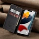 Чехол-книжка CaseMe из нубука для iPhone 11 Pro Черный - изображение 5
