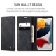 Чехол-книжка CaseMe из нубука для iPhone 11 Pro Черный - изображение 3