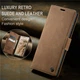 Чехол-книжка CaseMe из нубука для Samsung S23 Ultra Светло-коричневый - изображение 6